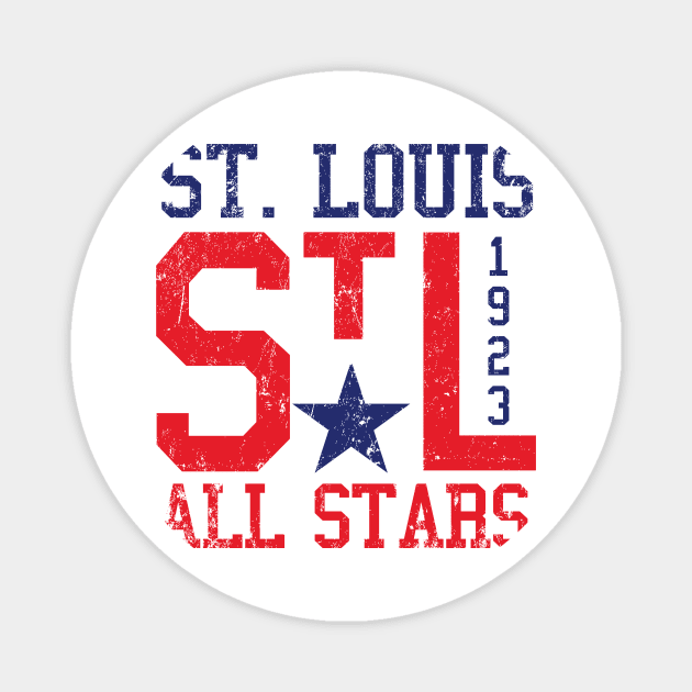 St. Louis All Stars Magnet by MindsparkCreative